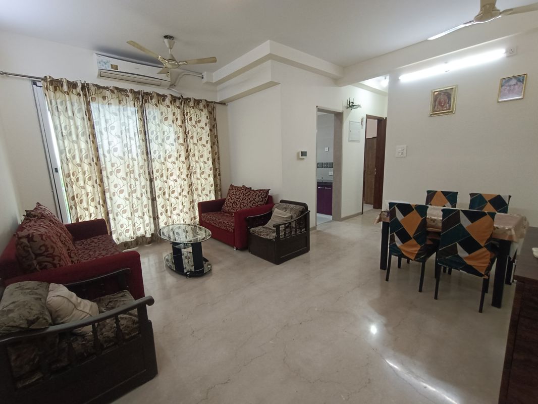 2 BHK + Pooja Room,Study Room Apartment For Rent in Metro The Palms