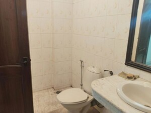 Bathroom in 3 BHK Builder Floor at Hauz Khas – for Rent