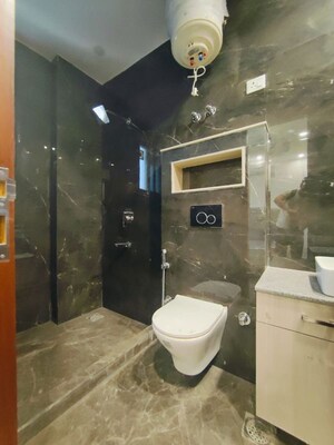 Bathroom in 4 BHK Builder Floor at Saket – for Rent