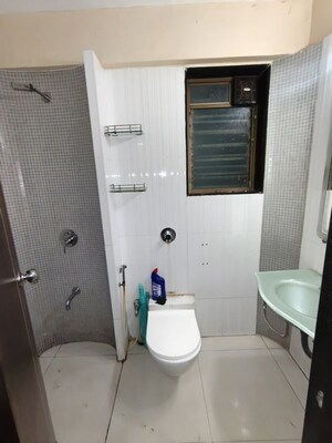 Bathroom in 2 BHK Apartment at Arkade Bhoomi Heights, Kandivali West – for Rent