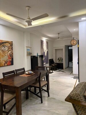Living Room in 3 BHK Builder Floor at East Of Kailash – for Rent