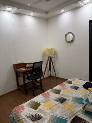 Living Room in 3 BHK Builder Floor at East Of Kailash – for Rent