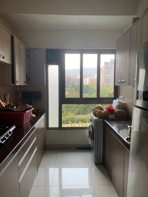 Kitchen in 2 BHK Apartment at The Wadhwa Promenade, Ghatkopar West – for Rent