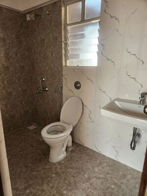 Bathroom in 2 BHK Apartment at Ganga Fernhill, Undri – for Rent
