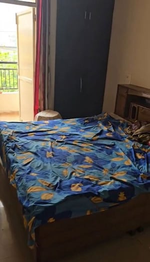 Bedroom in 1 BHK Apartment at SCC Heights, Raj Nagar Extension – for Rent