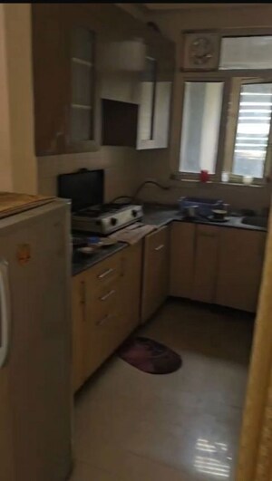 Kitchen in 1 BHK Apartment at SCC Heights, Raj Nagar Extension – for Rent