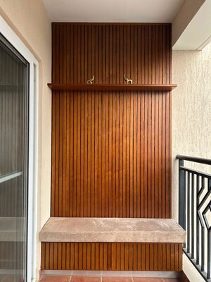 Balcony in 3 BHK Apartment at Prestige Primrose Hills, Banashankari 6th Stage – for Rent