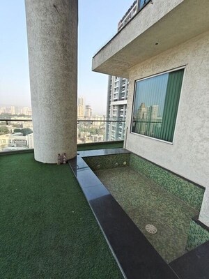 Balcony in 3 BHK Apartment at Avighna One Avighna Park, Lower Parel – for Sale