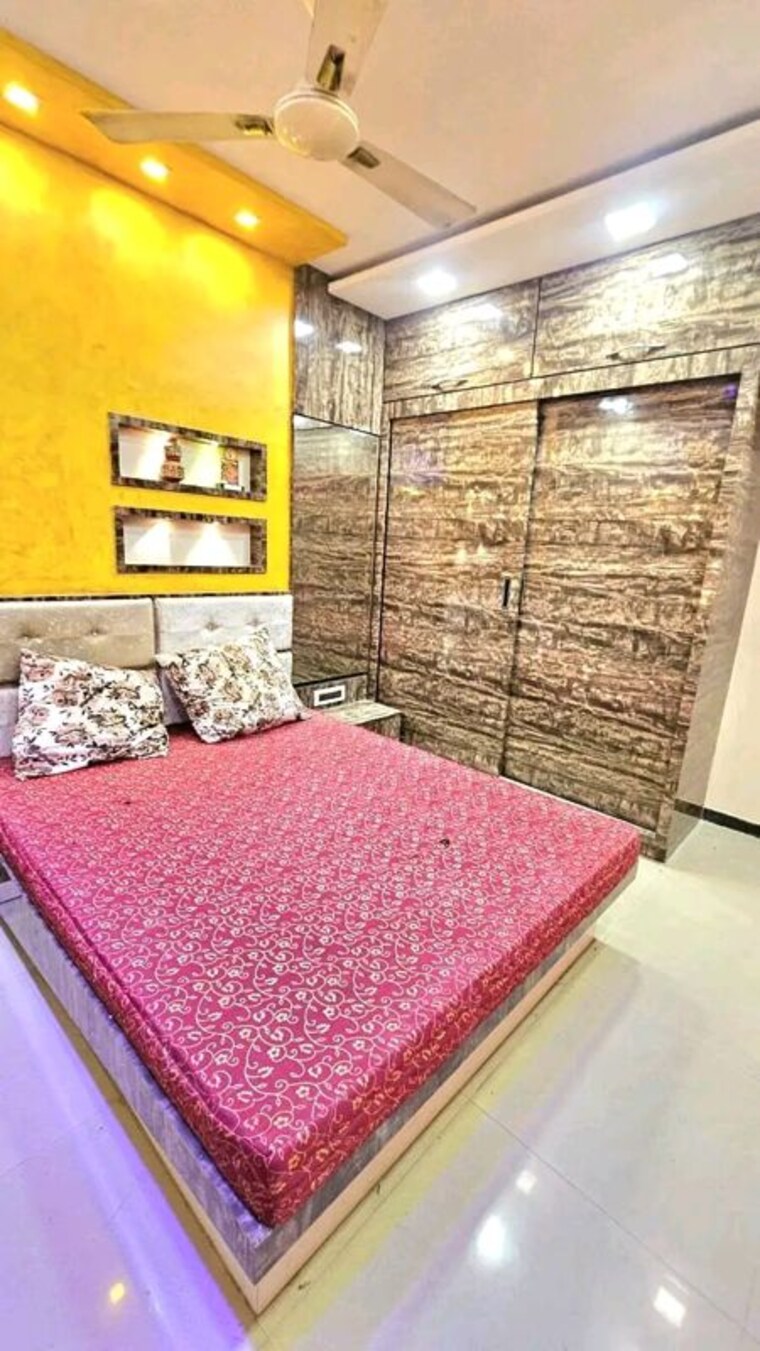 Bedroom, olive-apartment 2 Bedroom 815 Sq.Ft. Apartment In Nalasopara West Palghar 10218302