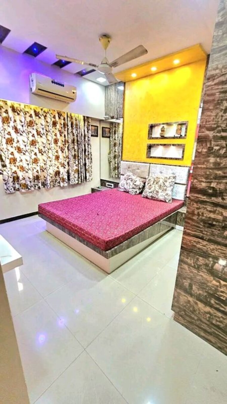 Bedroom, olive-apartment 2 Bedroom 815 Sq.Ft. Apartment In Nalasopara West Palghar 10218302