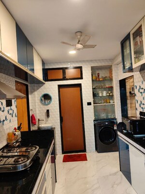 Kitchen in 2 BHK Apartment at Dedhia Harmony, Dahisar East – for Sale