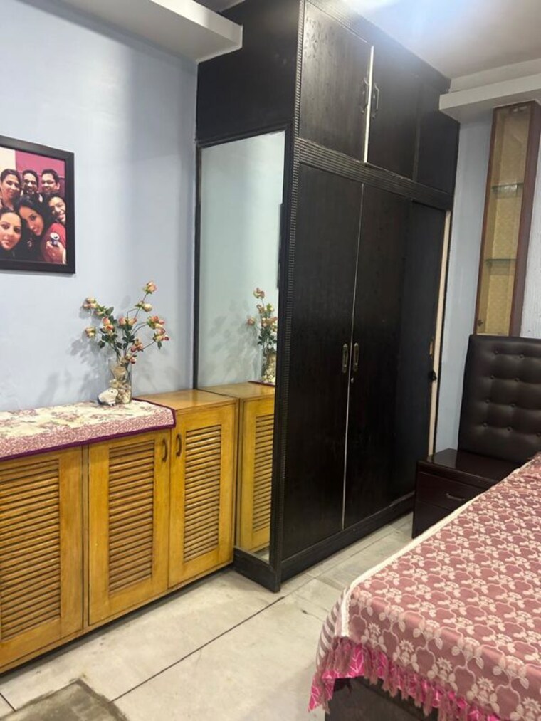 Bedroom, malviya nagar 3 Bedroom 1200 Sq.Ft. Builder Floor In Malviya Nagar Delhi 10218399