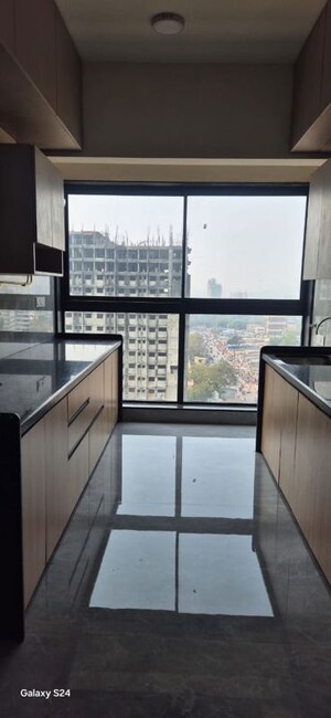 Kitchen in 3 BHK Apartment at Lodha Aurum, Kanjurmarg East – for Rent