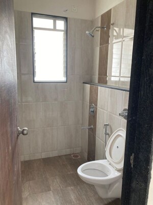 Bathroom in 3 BHK Apartment at VTP Purvanchal, Wagholi – for Rent
