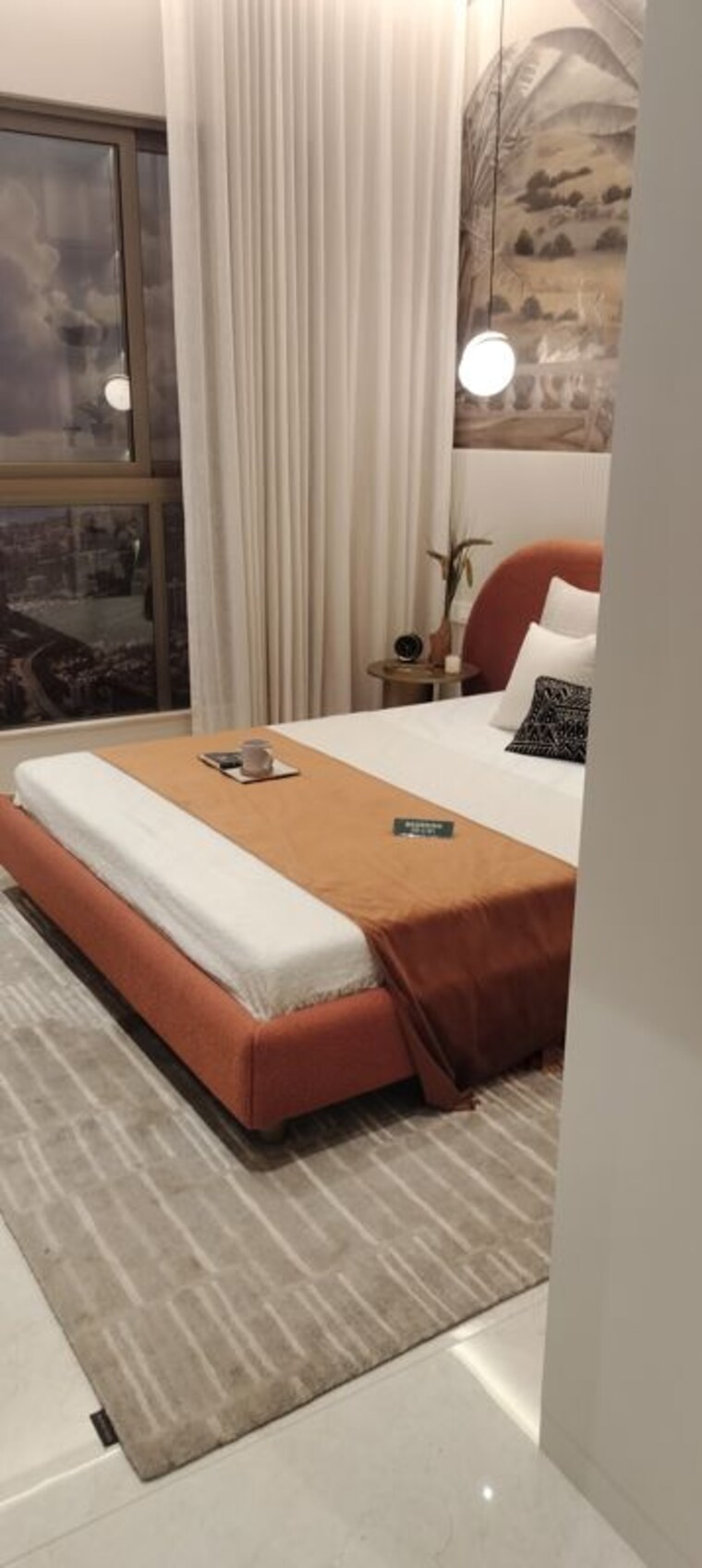 Bedroom, purva-estrella 3 Bedroom 1350 Sq.Ft. Apartment In Lokhandwala Mumbai 10218472