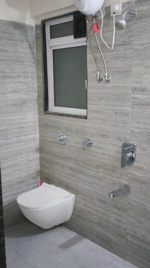 Bathroom in 1 BHK Apartment at Swastik Coral, Tagore Nagar – for Sale