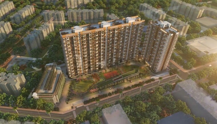Exterior View, kharadi 3 Bedroom 960 Sq.Ft. Apartment In Kharadi Pune 10218471