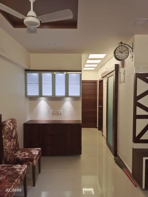 Living Room in 2 BHK Apartment at Hubtown Greenwoods, Vartak Nagar – for Sale