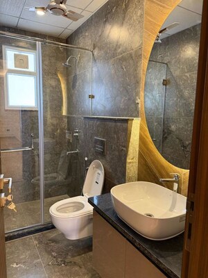 Bathroom in 3 BHK Apartment at Anant Raj Ashok Estate, Sector 63a – for Rent