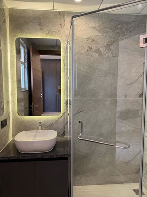 Bathroom in 3 BHK Apartment at Anant Raj Ashok Estate, Sector 63a – for Rent