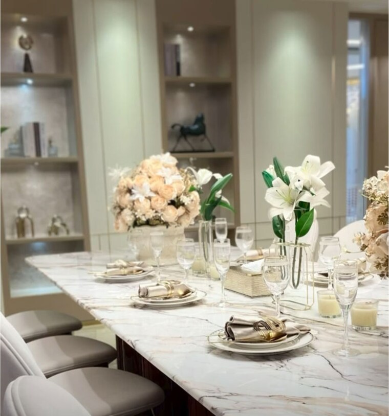 Living Room, m3m-elie-saab 4 Bedroom 4230 Sq.Ft. Apartment In Sector 111 Gurgaon 10218535