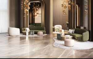 Living Room in 4 BHK Apartment at M3M Elie Saab, Sector 111 – for Sale