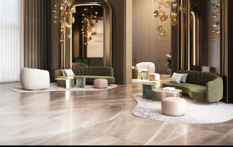 Living Room, m3m-elie-saab 4 Bedroom 4230 Sq.Ft. Apartment In Sector 111 Gurgaon 10218535