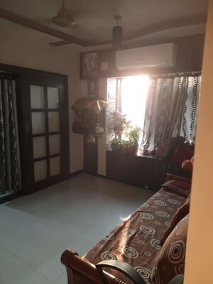 Bedroom in 1 BHK Apartment at Shree Sai Usha Complex, Bhandup West – for Sale
