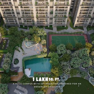 3 BHK Apartment – Exterior View View at Vesu - for Sale