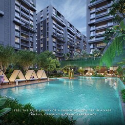 3 BHK + Pooja Room,Servant Room,Study Room Apartment For Sale in Vesu