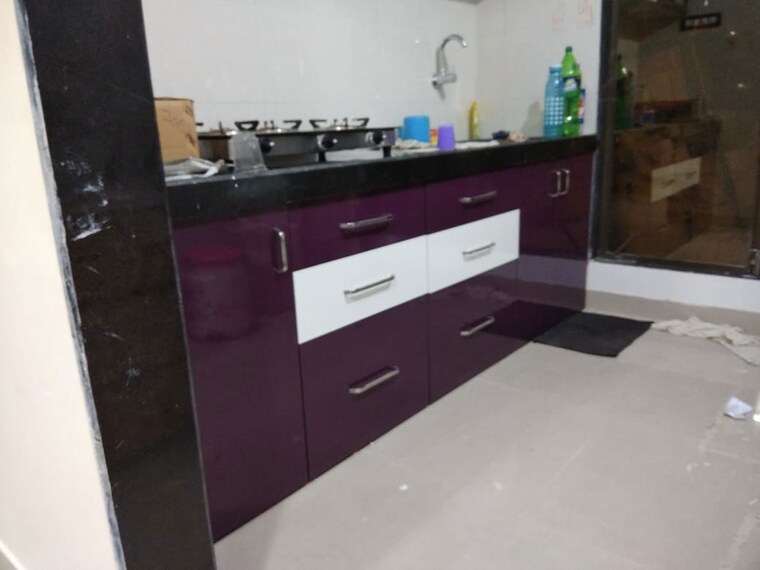 Kitchen, beauty-heights 1 RK 300 Sq.Ft. Apartment In Bhandup West Mumbai 10218893