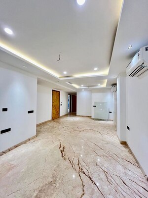 Living Room in 3 BHK Builder Floor at Sushant Lok I – for Rent