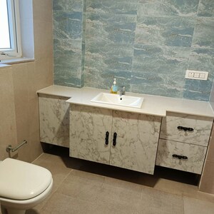 Bathroom in 3 BHK Apartment at Conscient Heritage Max, Sector 102 – for Rent