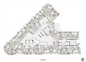 Master Plan in 2 BHK Apartment at Shapoorji Pallonji Nine Arcs, Santacruz East – for Sale