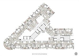 Master Plan in 2 BHK Apartment at Shapoorji Pallonji Nine Arcs, Santacruz East – for Sale