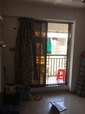 Living Room in 1 BHK Apartment at Beauty Heights, Bhandup West – for Sale