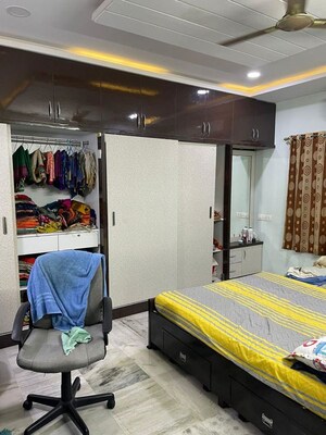Bedroom in 3 BHK Apartment at Aparna Cyber Commune, Nallagandla – for Rent