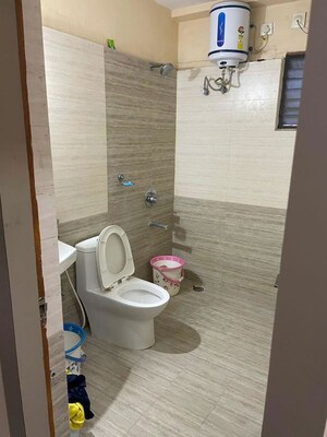 Bathroom in 3 BHK Apartment at Aparna Cyber Commune, Nallagandla – for Rent
