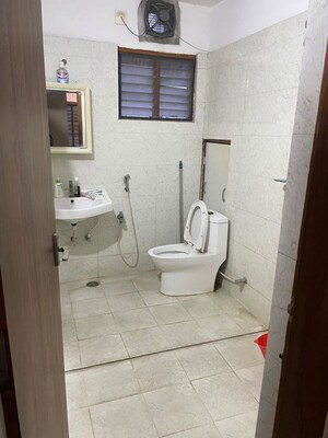 Bathroom in 3 BHK Apartment at Aparna Cyber Commune, Nallagandla – for Rent