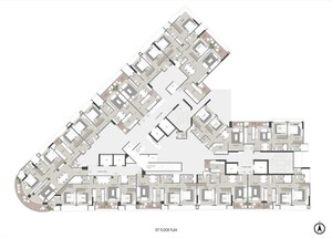 Master Plan in 2 BHK Apartment at Shapoorji Pallonji Nine Arcs, Santacruz East – for Sale