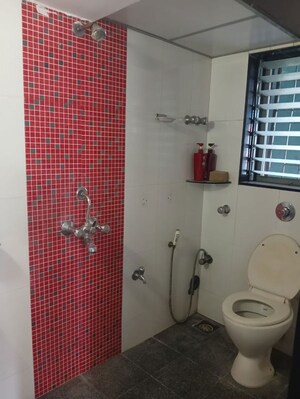 Bathroom in 2 BHK Apartment at Gypsy Rose Apartment, Andheri West – for Rent
