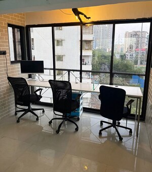 Team Area in  Co-working Space at Lokhandwala Complex – for Rent
