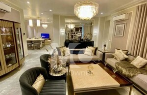 Living Room in 5 BHK Apartment at Sector 2 – for Sale