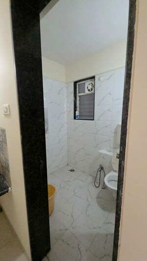 Bathroom in 2 BHK Apartment at Anushree Astral Residency, Punawale – for Rent