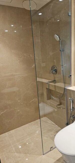 Bathroom in 3 BHK Apartment at Hiranandani Highland, Powai – for Rent