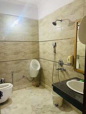 Bathroom in 3 BHK Builder Floor at Sector 46 – for Rent
