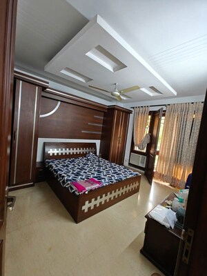 Bedroom in 3 BHK Builder Floor at Rajouri Garden – for Rent