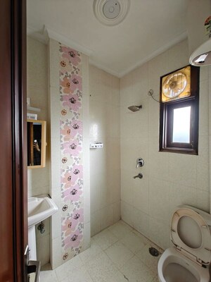 Bathroom in 3 BHK Builder Floor at Rajouri Garden – for Rent
