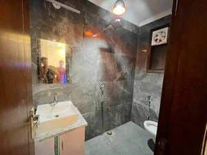 Bathroom in 2 BHK Builder Floor at Saket – for Rent