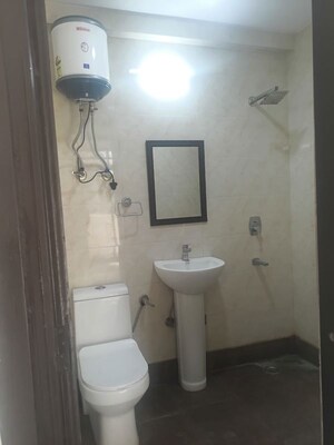 Bathroom in 3 BHK Apartment at Dwarka – for Rent